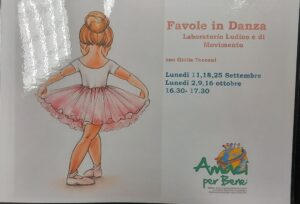 Laboratorio ludico e di movimento: Favole in Danza, con Giulia Tacconi