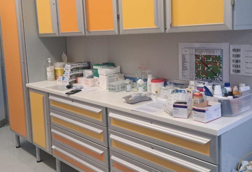 Nuovi arredi per le stanze medicazione