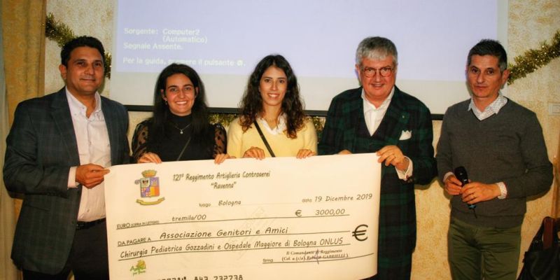 Donazione del 121° Reggimento Artiglieria Controaerei “Ravenna”